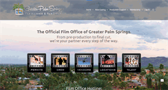 Desktop Screenshot of palmspringsfilm.com